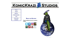 Desktop Screenshot of komickrazi.com